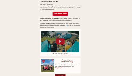 Newsletter snippet