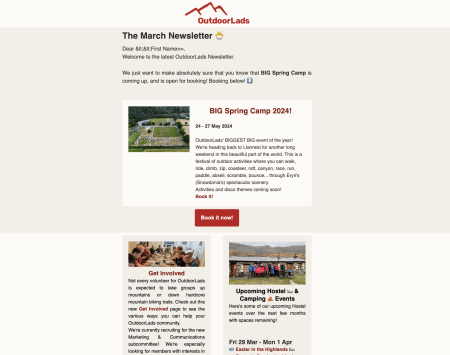 Newsletter snippet