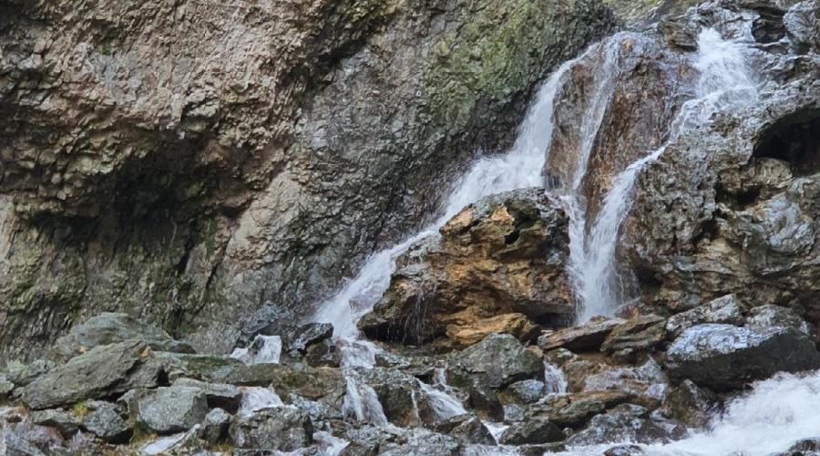 Limestone pavement view