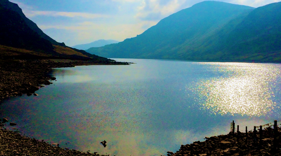 Llyn Cowlyd from High Up