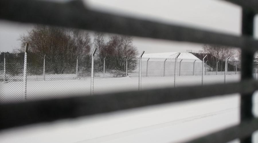 Sunrise on Greenham Common