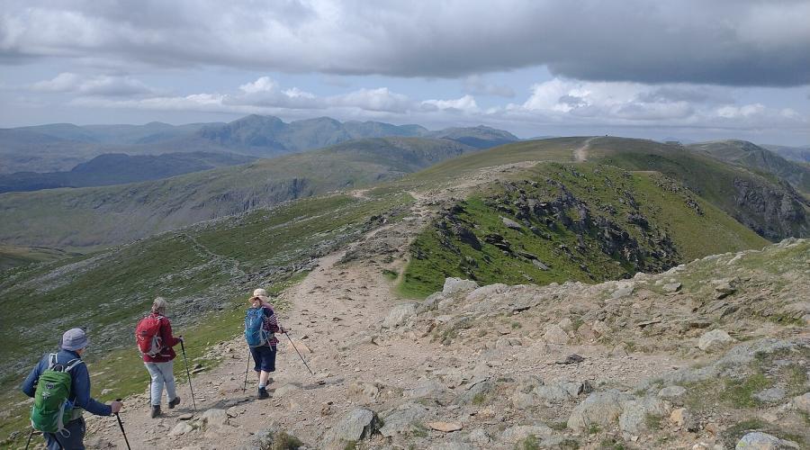 Footpath to the Old Man of Coniston