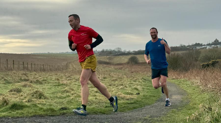 View of ODL runners at a parkrun