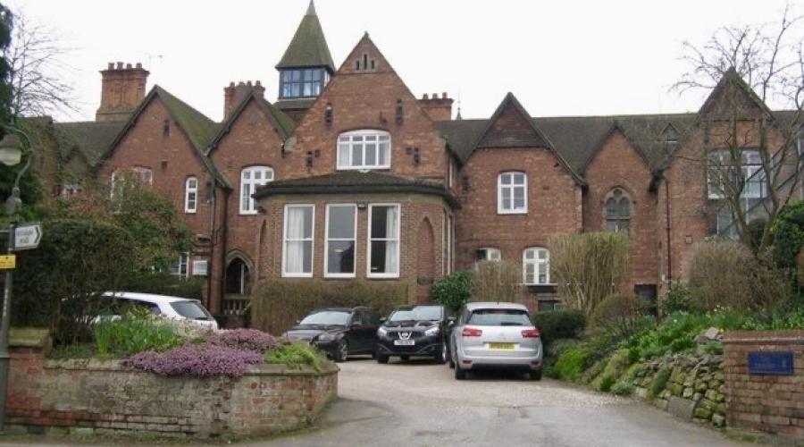 Willington Road and St Wyaston Church 