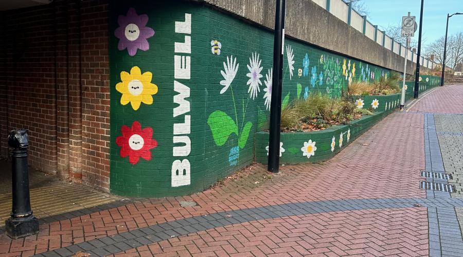 Nottingham tram path