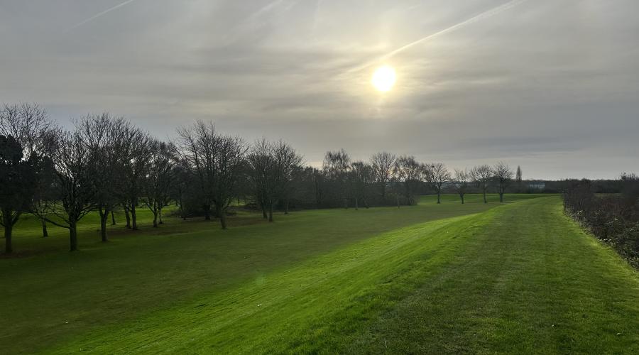 Nottingham tram path