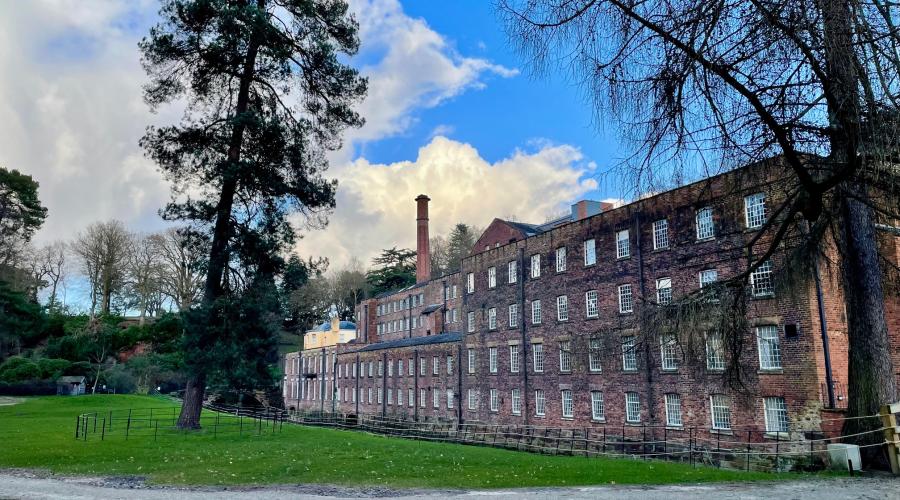Giant's Castle bridge, Styal Woods