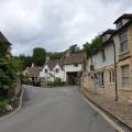 taken where the footpath runs along side the Manor Golf club in Castle Combe