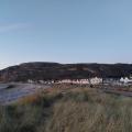 Great Orme Llandudno seen at dusk from the north shore