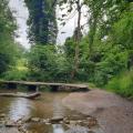 taken where the footpath runs along side the Manor Golf club in Castle Combe