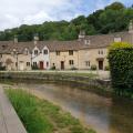 taken where the footpath runs along side the Manor Golf club in Castle Combe