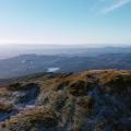 Ben Ledi summit on a fine winter morning