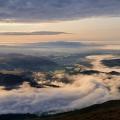 Ben Ledi summit on a fine winter morning