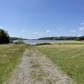 View above Llandegfedd Reservoir