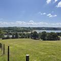 View above Llandegfedd Reservoir