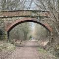 A post showing the start of forest way