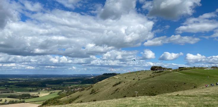 Devils dyke looking SW