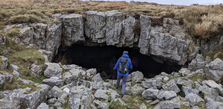 entrance to the charterist cave