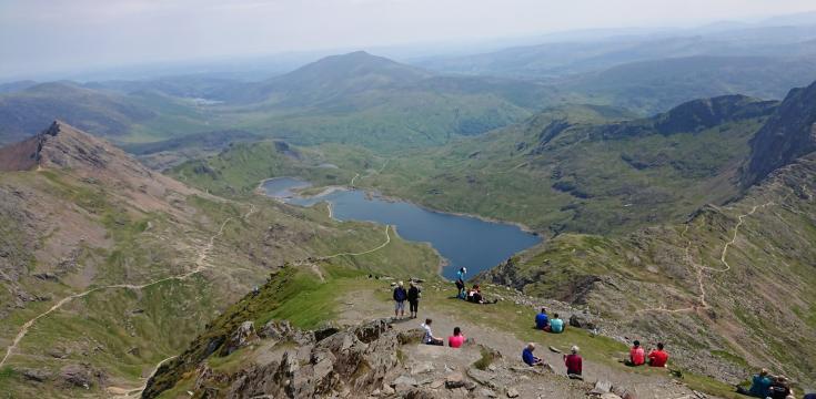 Snowdon Summit View (Raintheone)