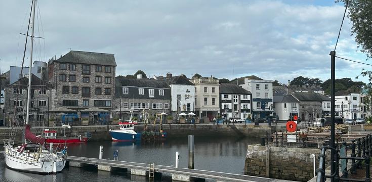 Harbour view in Plymputh